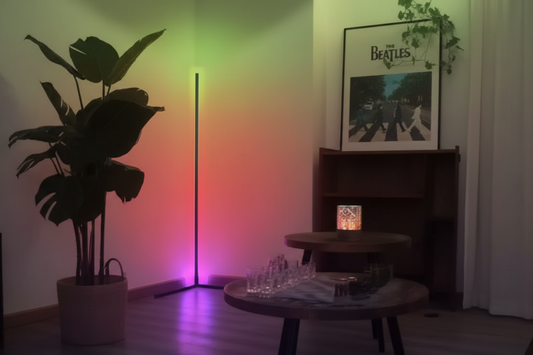 LED Corner Floor Lamp